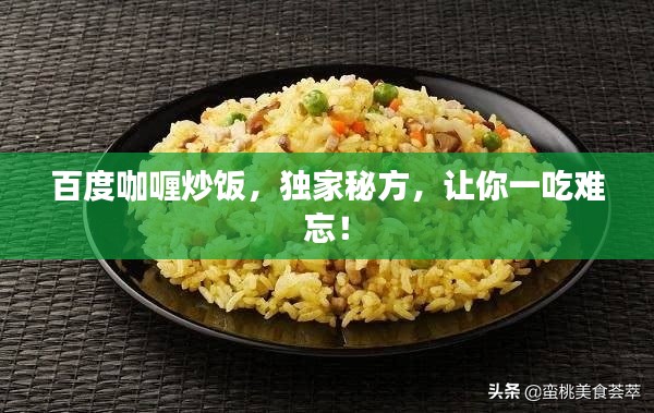 百度咖喱炒饭，独家秘方，让你一吃难忘！